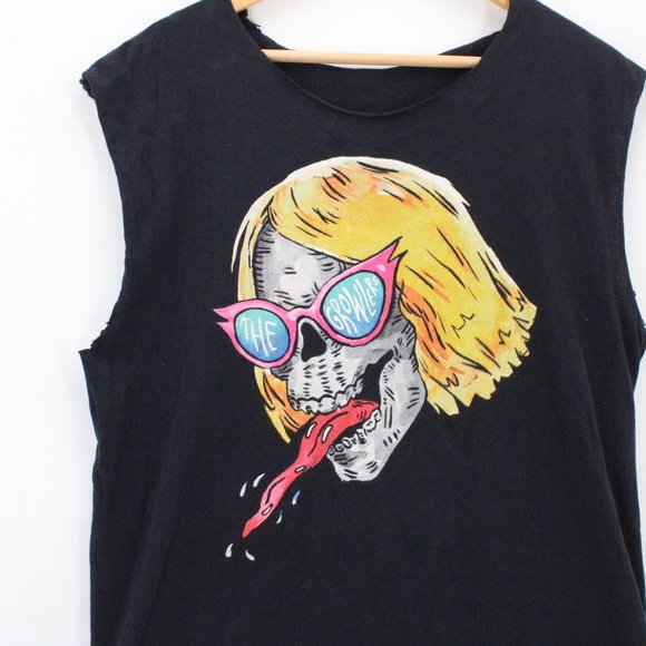 Vintage The Growlers Tank Top Shirt Men Black Sleeveless Line Up 2017 Festival L - Picture 3 of 9